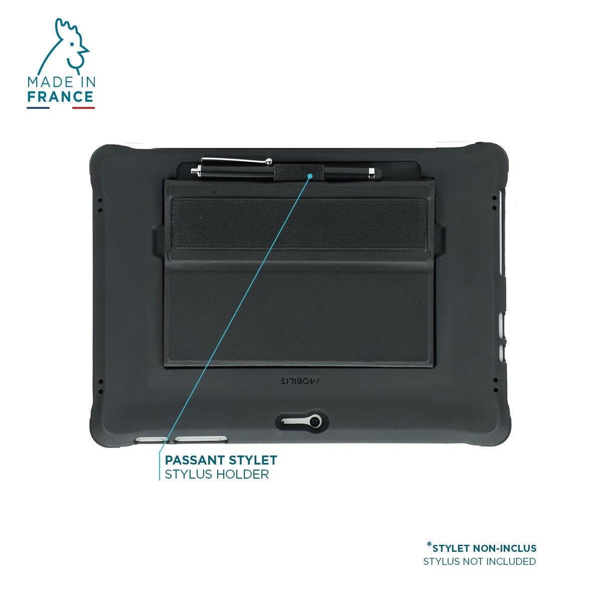 Mobilis Protech Reinforced Case for Microsoft Surface Go in Black