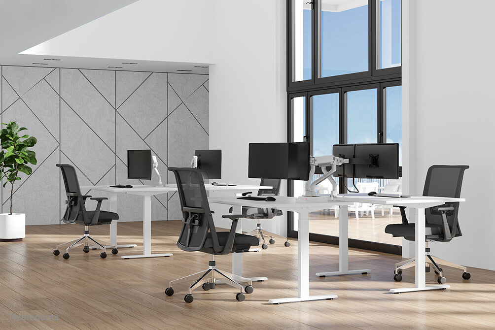 Neomounts DS75S-950WH2 - Desk monitor mount for 43.2 cm (17") to 68.6 cm (27")