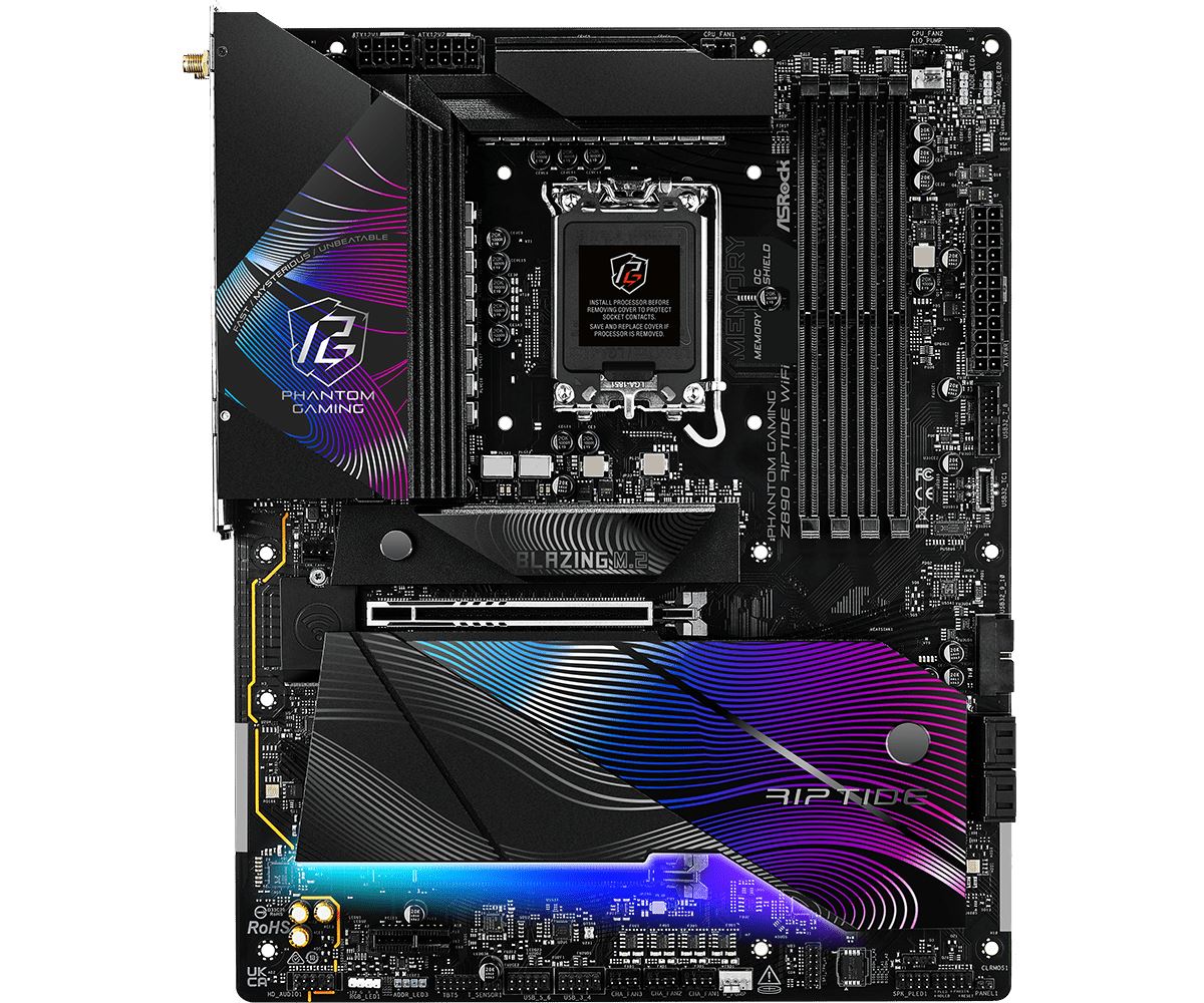 Asrock Z890 Riptide WiFi Intel Z890 LGA 1851 (Socket V1) ATX
