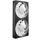 NZXT F240 RGB Core - Computer Case Fan in Black - 240mm