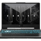 ASUS TUF Gaming F15 Laptop - 39.6 cm (15.6") - Intel® Core™ i5-11400H - 16 GB DDR4-SDRAM - 512 GB SSD - NVIDIA GeForce RTX 3050 - Wi-Fi 6 - Windows 11 Home - Black