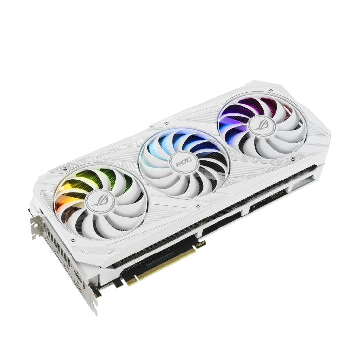 ASUS ROG STRIX GAMING OC "White Edition" - NVIDIA 24 GB GDDR6X GeForce RTX 3090 graphics card