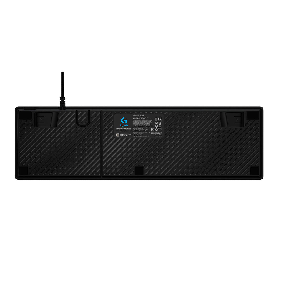 Logitech G - G513 CARBON LIGHTSYNC RGB - USB Wired RGB Mechanical Gaming Keyboard in Carbon (AZERTY French)