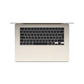Apple MacBook Air Laptop - 38.9 cm (15.3") - Apple M3 - 16 GB RAM - 256 GB SSD - Wi-Fi 6E - MacOS Sonoma - Starlight