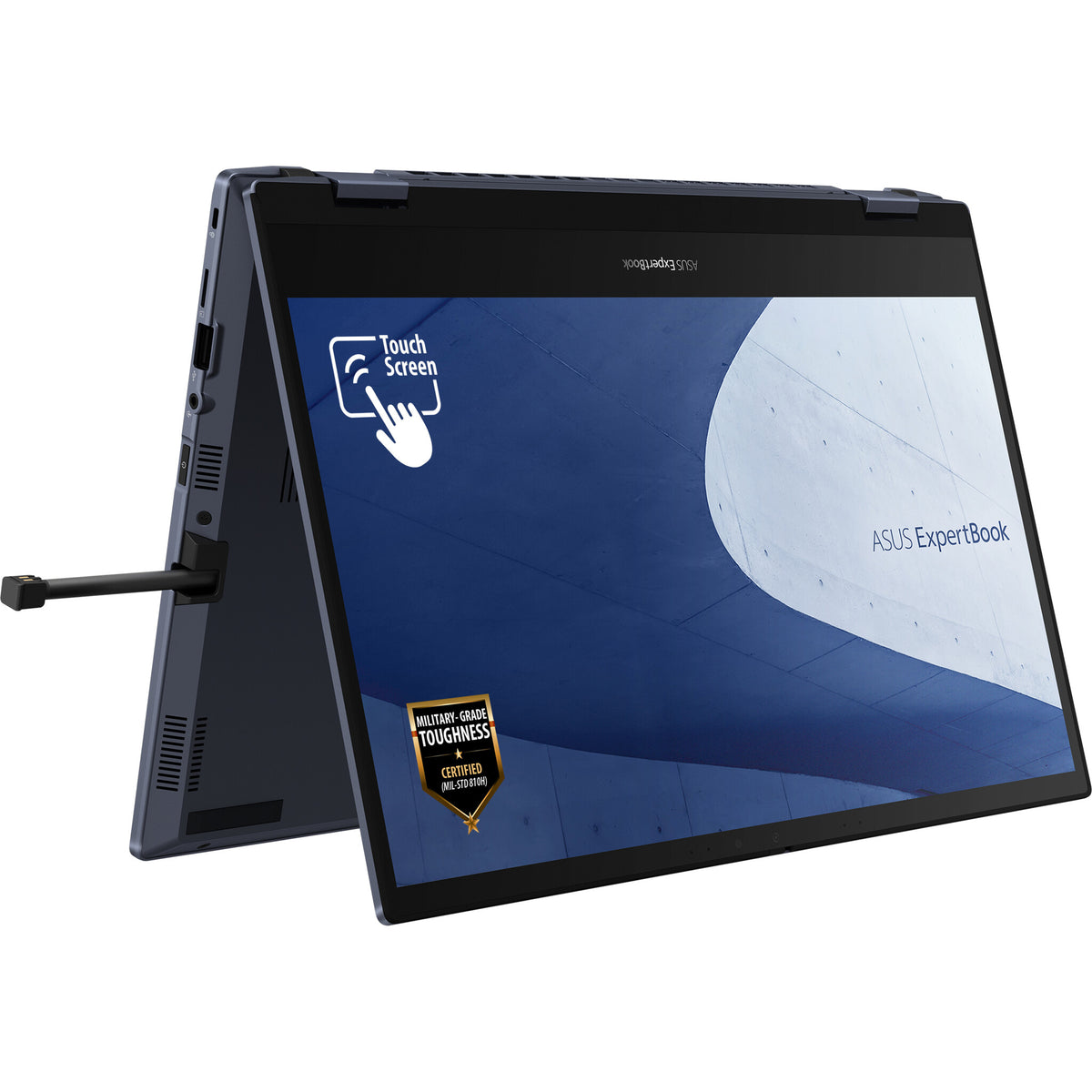 ASUS ExpertBook Hybrid (2-in-1) - 35.6 cm (14") - Touchscreen - Intel® Core™ i7-1360P - 16 GB DDR5-SDRAM - 512 GB SSD - Wi-Fi 6E - Windows 11 Pro - Black