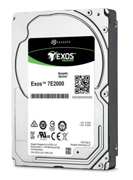 Seagate Enterprise Exos - 7.2K RPM SAS 2.5" HDD - 2.05 TB