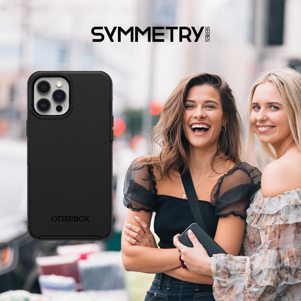 OtterBox Symmetry Series for iPhone 12 / 12 Pro in Black