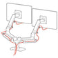 Ergotron LX Series 45-245-224 - Desk monitor mount for upto 68.6 cm (27")