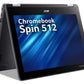 Acer Chromebook Spin 512 - 30.5 cm (12") - Touchscreen - Intel Celeron N4500 - 8 GB LPDDR4x-SDRAM - 64 GB eMMc - Wi-Fi 6 - ChromeOS - Grey