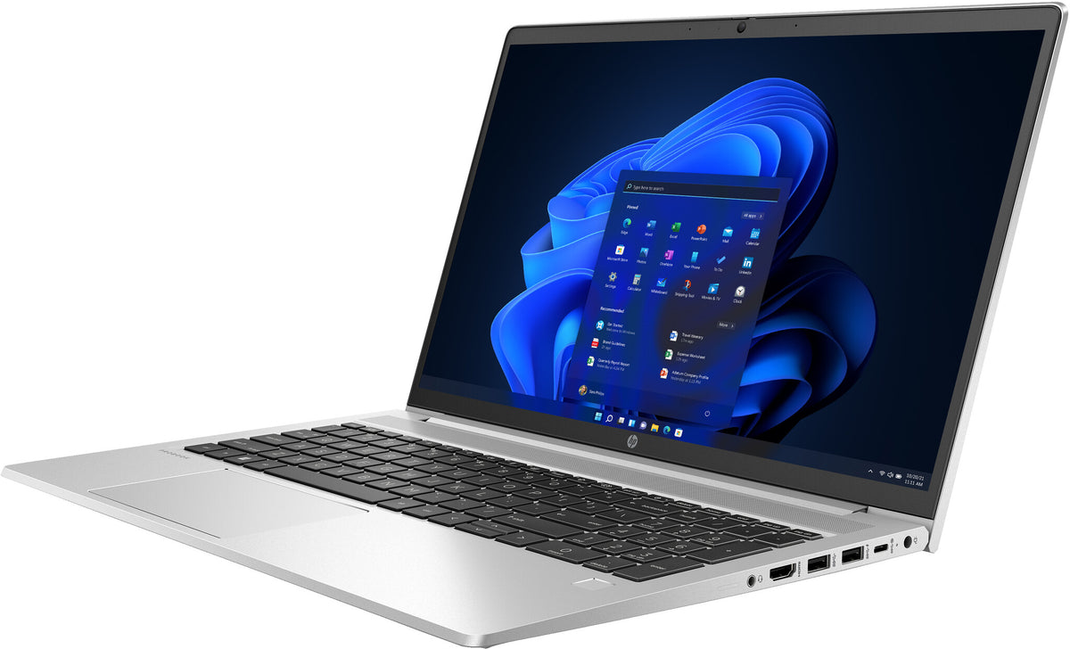 HP ProBook 450 G9 Laptop  - 39.6 cm (15.6") - Intel® Core™ i7-1255U - 16 GB DDR4-SDRAM - 512 GB SSD - Wi-Fi 6E - Windows 11 Pro - Silver