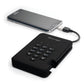 iStorage diskAshur2 - Secure Encrypted External solid state drive in Black - 512 GB