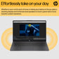 HP 15-FC0018NA Laptop - 39.6 cm (15.6") - AMD Ryzen™ 3 7320U - 4 GB LPDDR5-SDRAM - 128 GB SSD - Wi-Fi 6 - Windows 11 Home in S mode - Black
