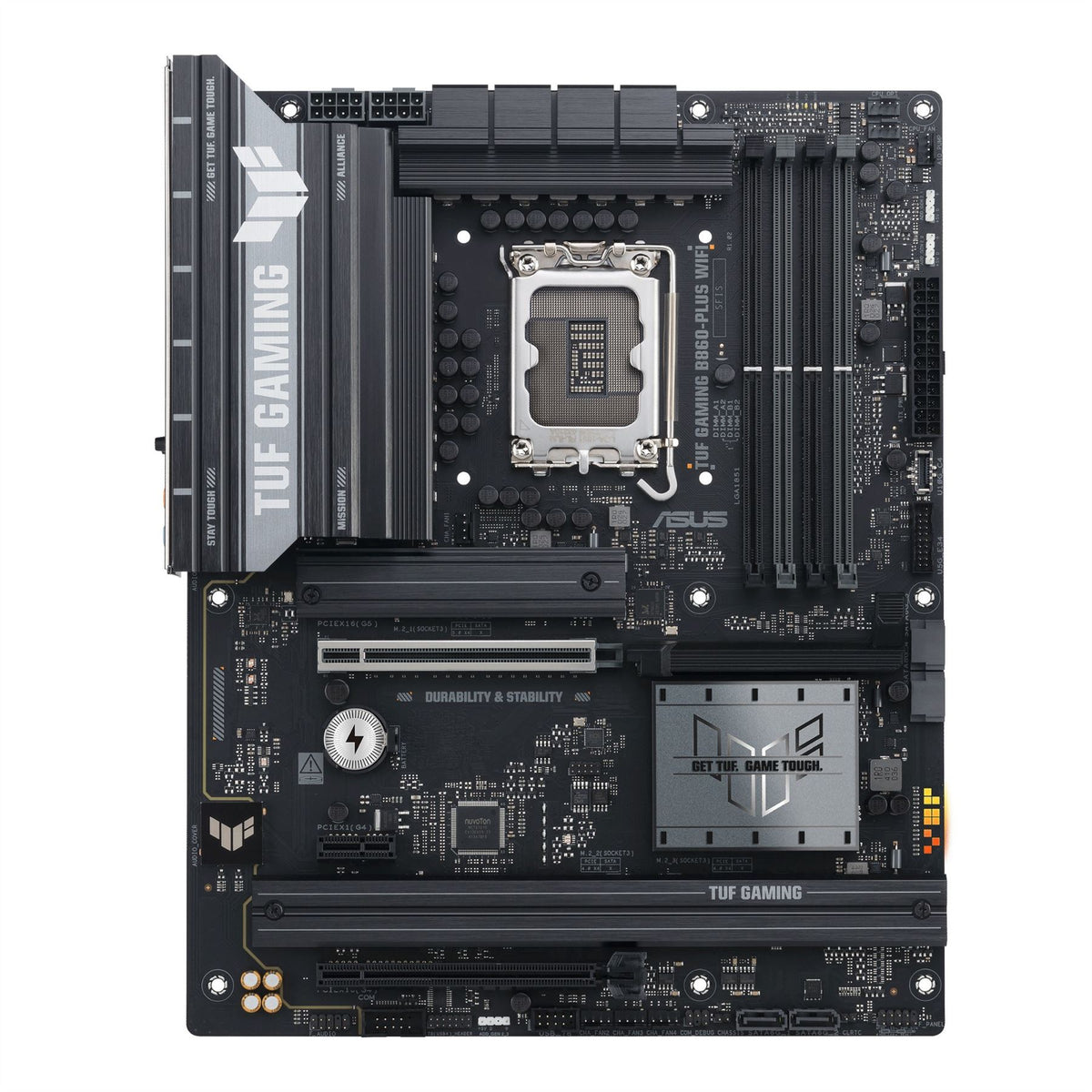 ASUS TUF GAMING B860-PLUS WIFI ATX motherboard - Intel B860 LGA 1851