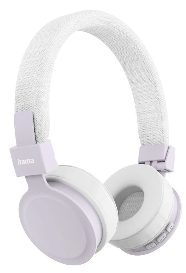 Hama Freedom Lit III Headset Wireless Head-band Calls/Music USB Type-C Bluetooth Lilac, White