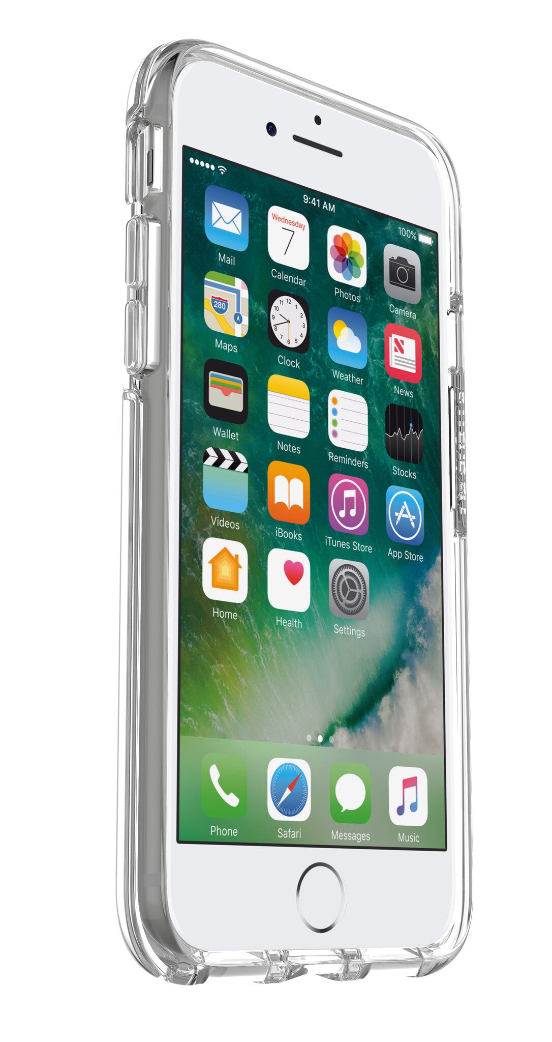 OtterBox Symmetry Clear Series for iPhone SE (2nd gen) / 8 / 7 in Transparent