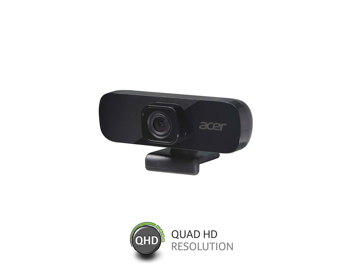 Acer ACR010 QHD (2560 × 1440) Conference Webcam, Multi-directional mic