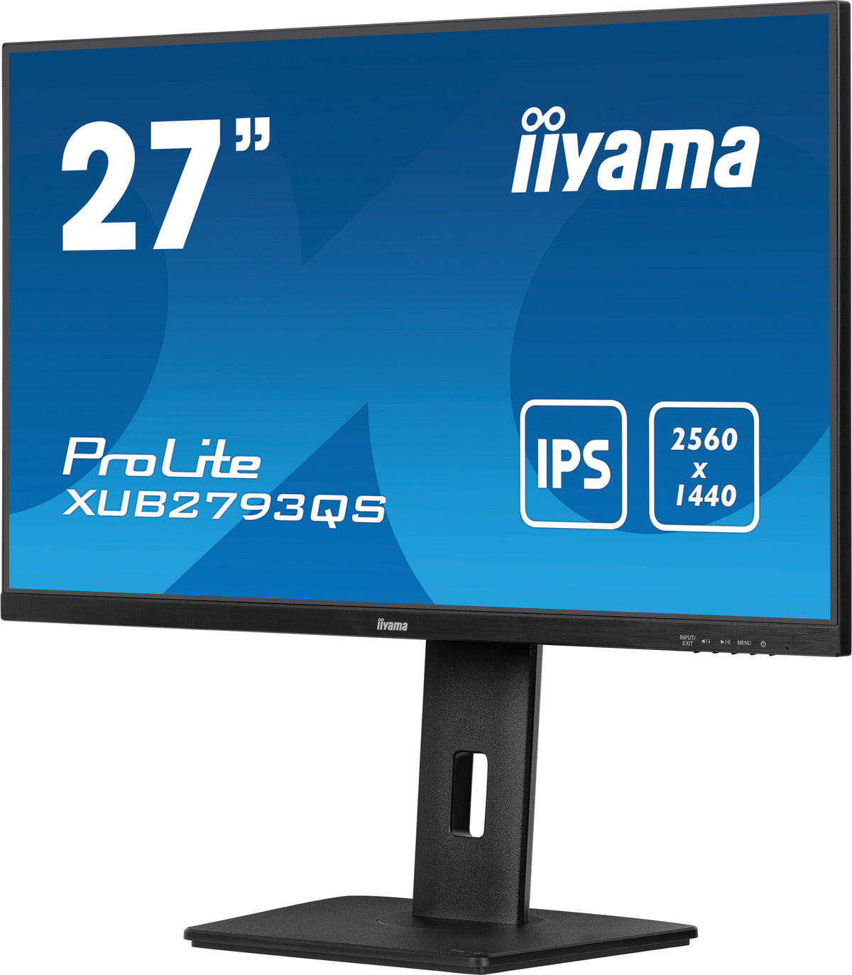 iiyama ProLite XU2793QS-B6 - 68.6 cm (27") - 2560 x 1440 pixels 2K Ultra HD LED Monitor