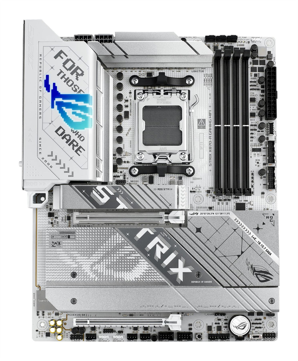 ASUS ROG STRIX X870-A GAMING WIFI ATX motherboard - AMD X870 Socket AM5