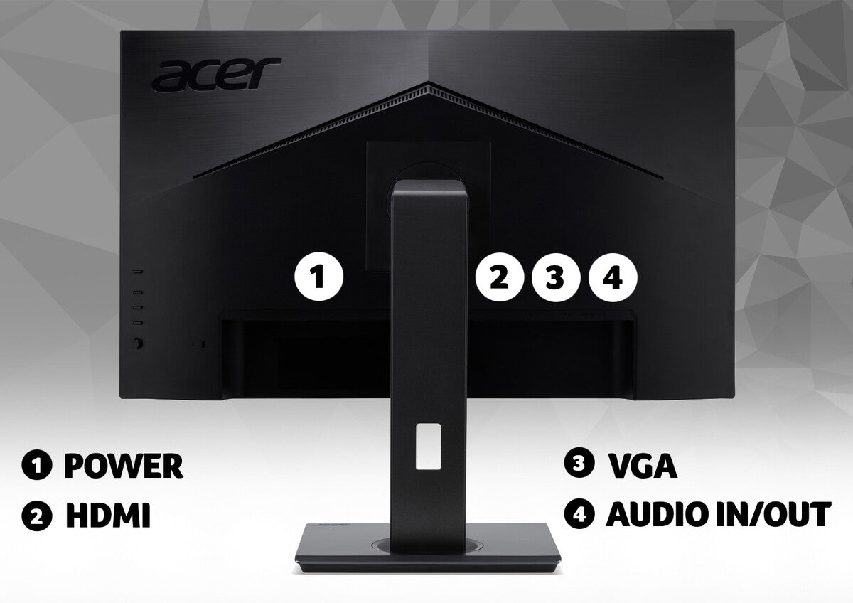 Acer B7 B247YC - 60.5 cm (23.8") - 1920 x 1080 pixels FHD LED Monitor