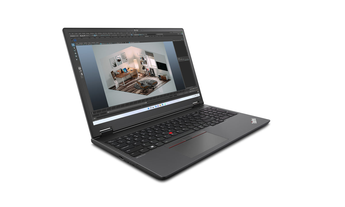 Lenovo ThinkPad P16v - 40.6 cm (16") - Intel Core Ultra 7 155H - 32 GB DDR5-SDRAM - 1 TB SSD - NVIDIA RTX 2000 Ada - Wi-Fi 6E - Windows 11 Pro - Black