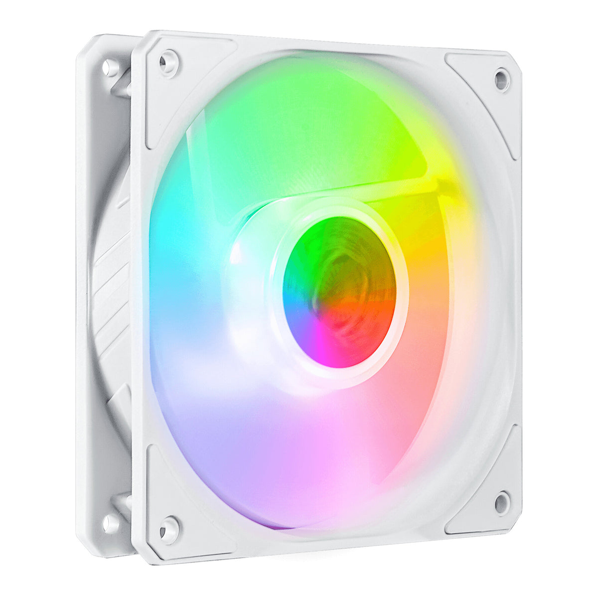 Cooler Master SickleFlow 120 ARGB "White Edition" - Computer Case Fan - 120mm