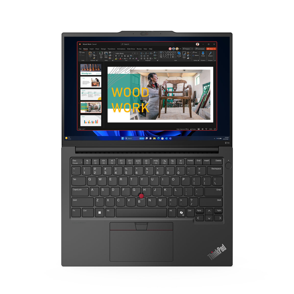 Lenovo ThinkPad E14 Laptop - 35.6 cm (14") - AMD Ryzen™ 7 7735HS - 16 GB DDR5-SDRAM - 512 GB SSD - Wi-Fi 6E - Windows 11 Pro - Black