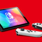 Nintendo Switch (OLED Model) - 64 GB - Neon Red / Blue