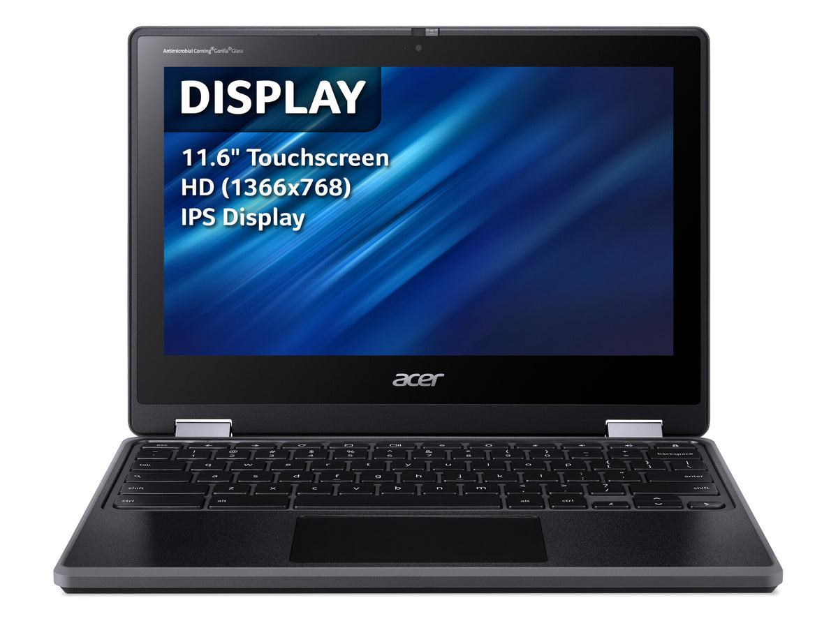 Acer Chromebook Spin 511 Hybrid (2-in-1) - 29.5 cm (11.6") - Touchscreen -  Intel® Celeron® N4500 - 4 GB LPDDR4x-SDRAM - 64 GB eMMC - Wi-Fi 6 - Black
