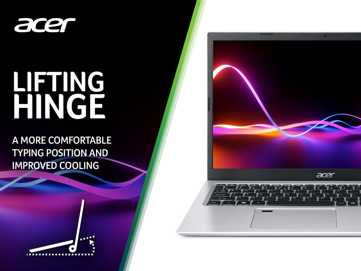 Acer Aspire 3 Laptop - 39.6 cm (15.6") - Intel® Core™ i5-1135G7 - 16 GB DDR4-SDRAM - 1 TB SSD - Wi-Fi 5 - Windows 11 Home -  Silver