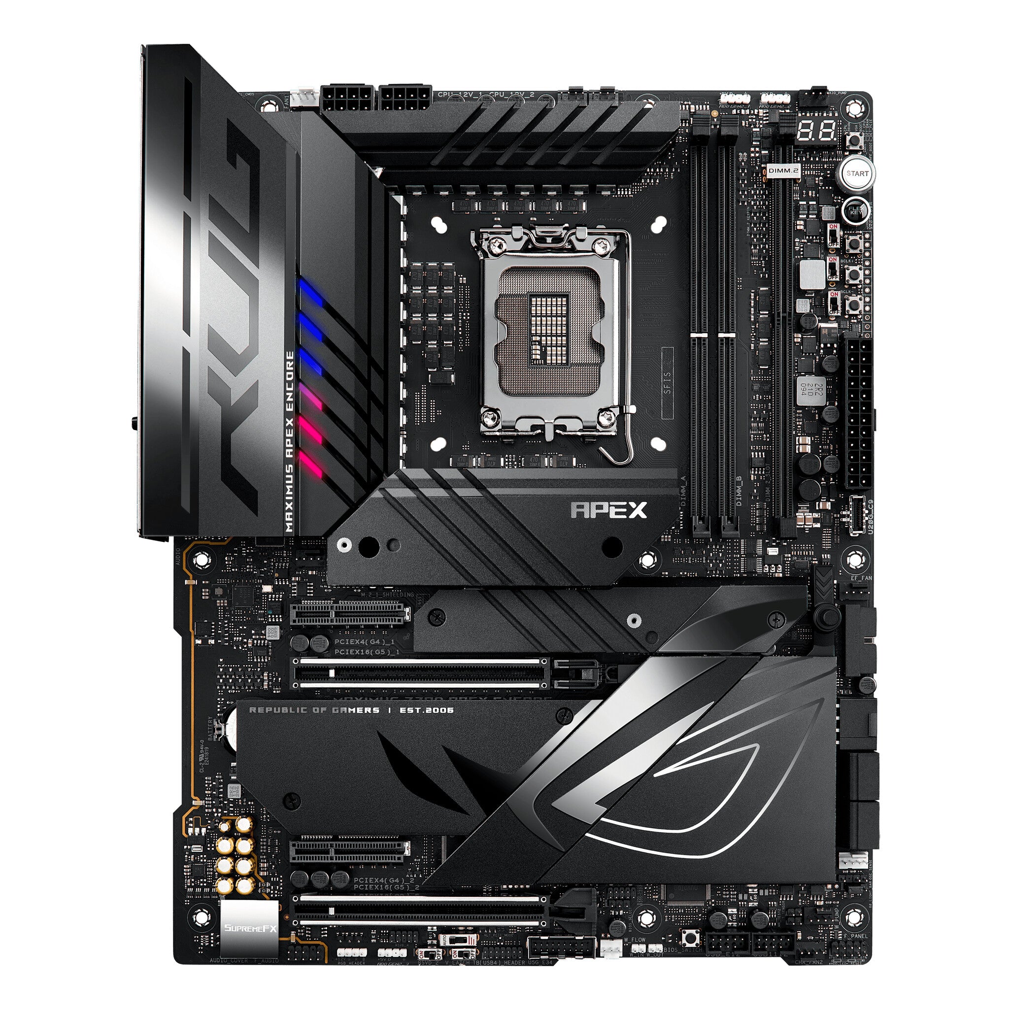 ASUS ROG MAXIMUS Z790 APEX ENCORE ATX Motherboard - Intel Z790 LGA
