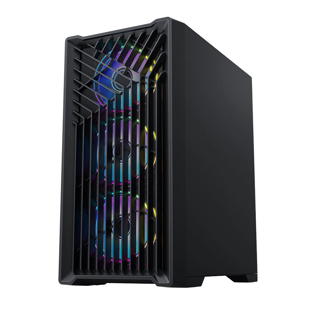 VIDA Cyclone - microATX Mid Tower Case in Black