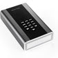 iStorage diskAshur DT2 - Secure Encrypted Desktop Hard Drive in Graphite - Password Protected - 20 TB