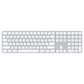 Apple Magic - USB Wired + Bluetooth Wireless Keyboard in Aluminium / White (QWERTY US)