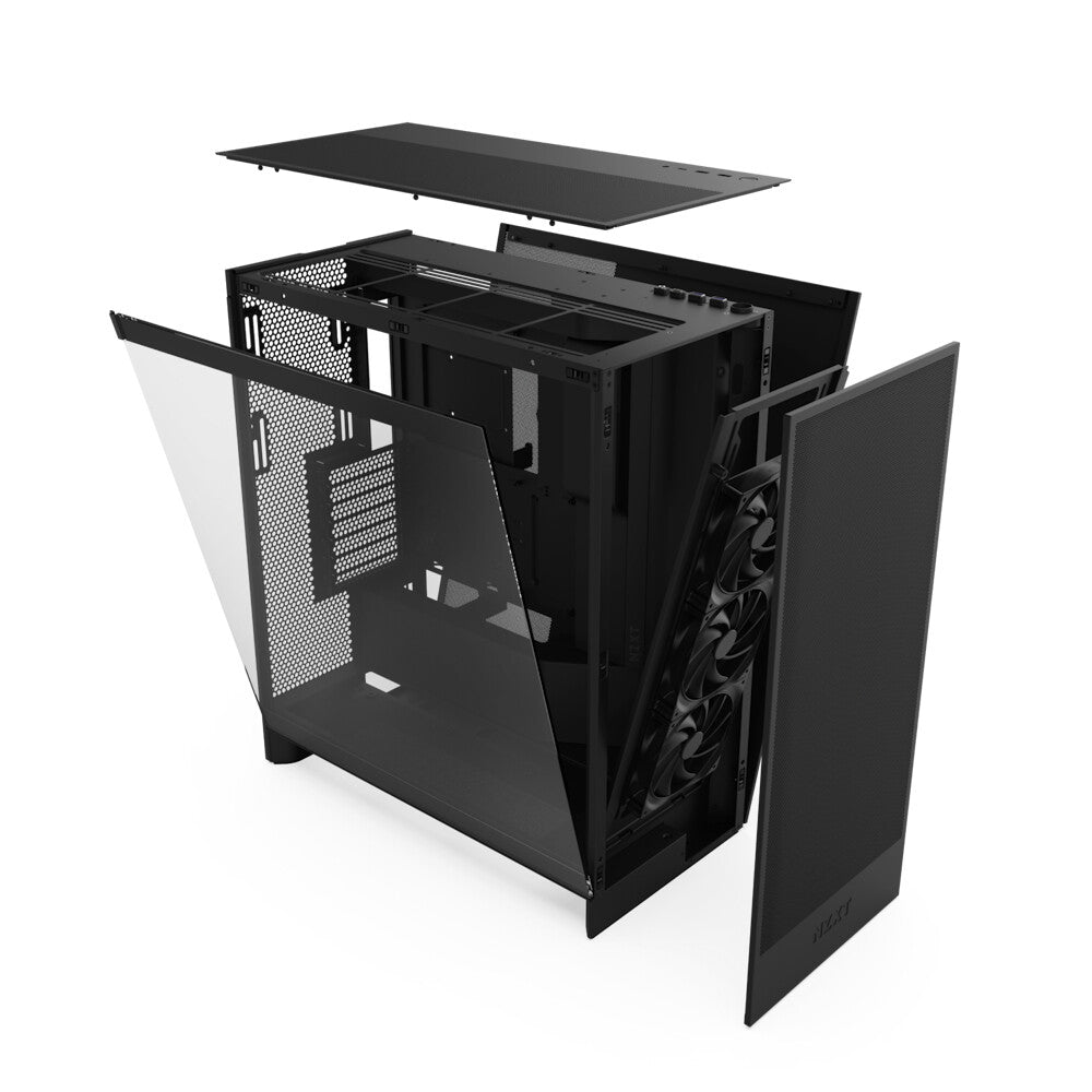 NZXT H7 Flow (2024) - ATX Mid Tower Case in Black