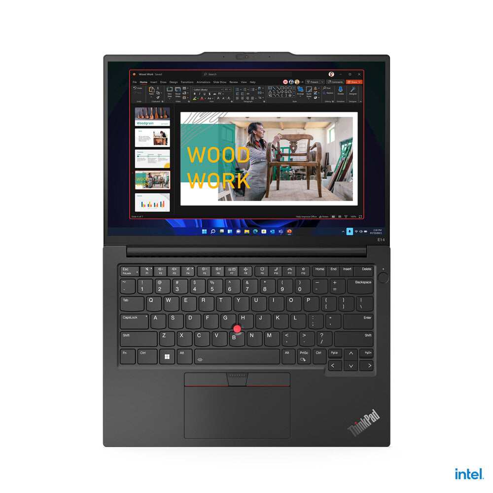 Lenovo ThinkPad E14 Laptop - 35.6 cm (14") - Intel® Core™ i7-1355U - 16 GB DDR4-SDRAM - 512 GB SSD - Wi-Fi 6 - Windows 11 Pro - Graphite / Black