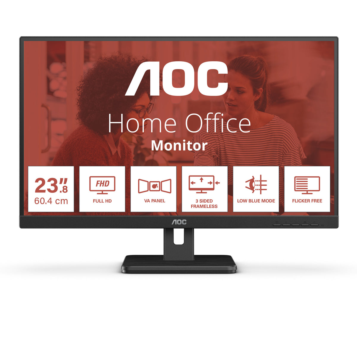 AOC 24E3UM - 61 cm (24") - 1920 x 1080 pixels FHD Monitor