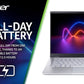 Acer Swift 3 Laptop - 35.6 cm (14") - AMD Ryzen 7 5700U - 16 GB LPDDR4x-SDRAM - 1 TB SSD - Wi-Fi 6 - Windows 11 Home - Silver