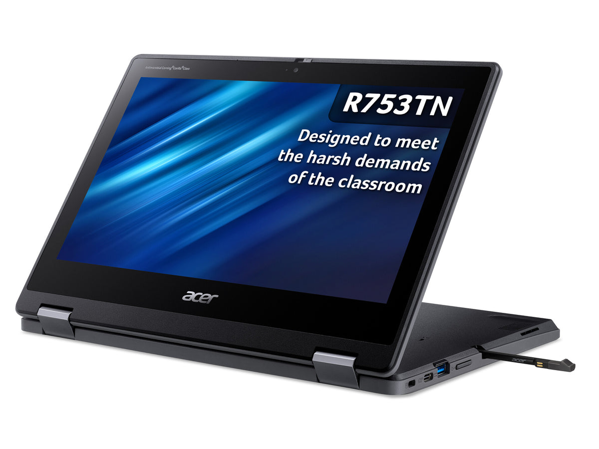 Acer Chromebook Spin 511 Hybrid (2-in-1) - 29.5 cm (11.6") - Touchscreen -  Intel® Celeron® N4500 - 4 GB LPDDR4x-SDRAM - 64 GB eMMC - Wi-Fi 6 - Black