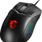 MSI CLUTCH GM51 - USB Type-A Optical Mouse in Black - 26,000 DPI