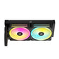 Corsair iCUE LINK H100i RGB - Liquid Processor Cooling Kit in Black - 240mm