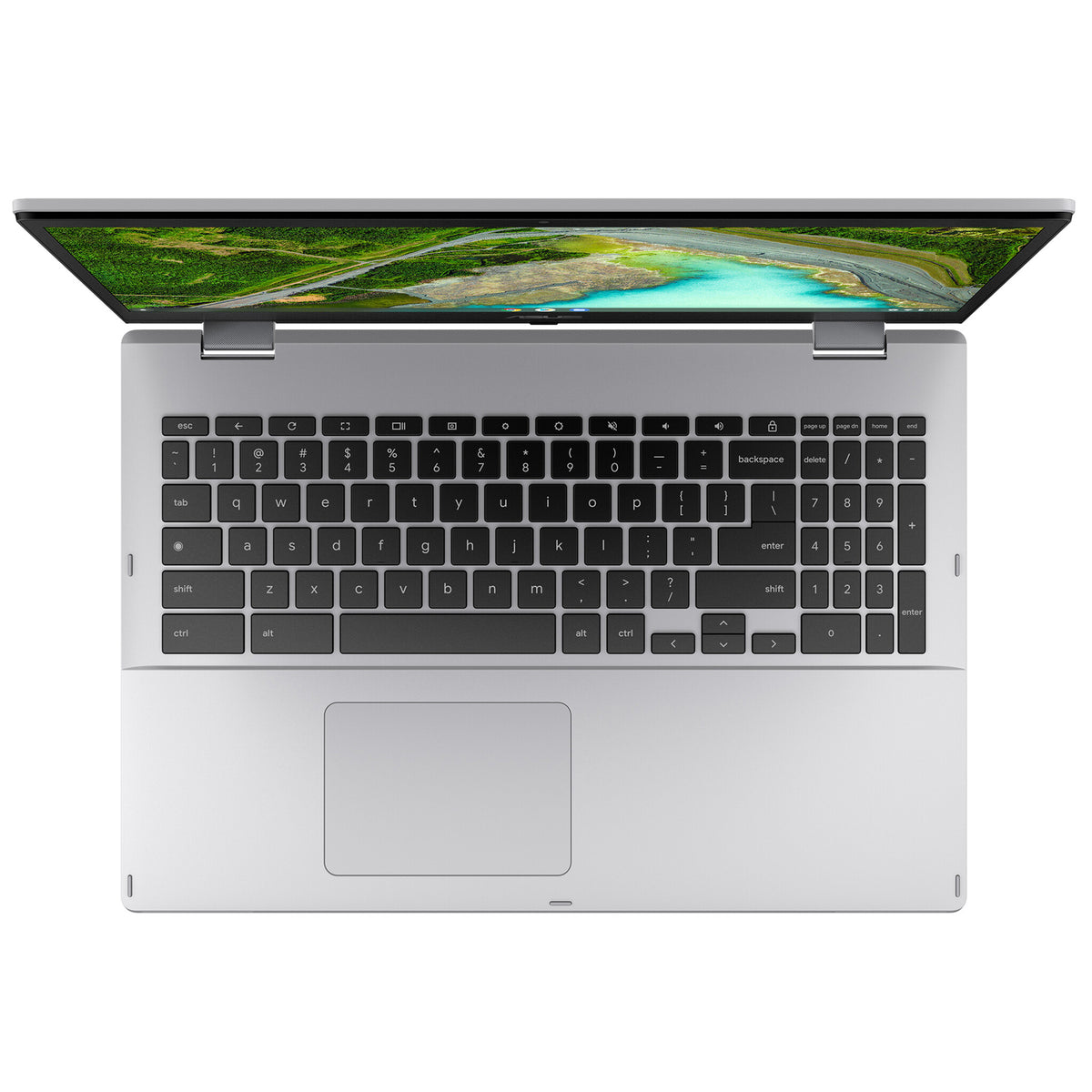 ASUS Chromebook - 39.6 cm (15.6") - Intel® Pentium® Silver N6000 - 4 GB LPDDR4x-SDRAM - 64 GB eMMC - Wi-Fi 6 - ChromeOS - Silver