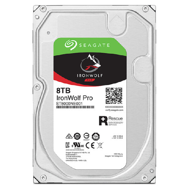 Seagate IronWolf Pro - Serial ATA III 3.5" Internal hard drive - 8 TB