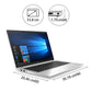 HP EliteBook 830 G7 Laptop - 33.8 cm (13.3") - Touchscreen - Intel® Core™ i5-10210U - 8 GB DDR4-SDRAM - 256 GB SSD - Wi-Fi 6 - Windows 10 Pro - Silver