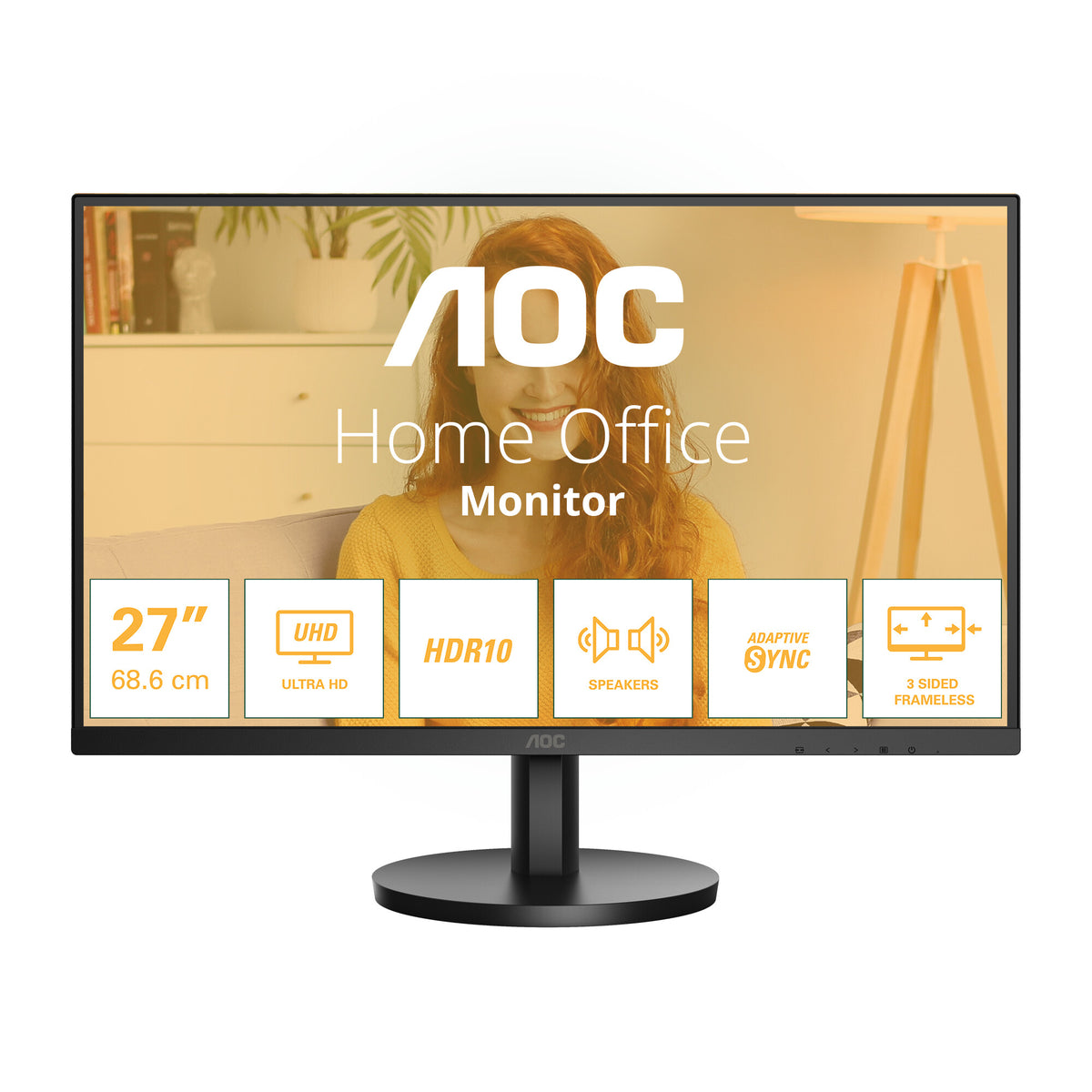 AOC B3 U27B3A - 68.6 cm (27&quot;) - 3840 x 2160 pixels 4K Ultra HD LCD Monitor