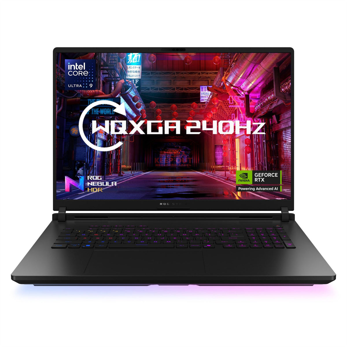 ASUS ROG Strix SCAR 18 Laptop - 45.7 cm (18&quot;) - Intel Core Ultra 9 275HX - 64 GB DDR5-SDRAM - 2 TB SSD - NVIDIA GeForce RTX 5090 - Wi-Fi 7 - Windows 11 Home - Black