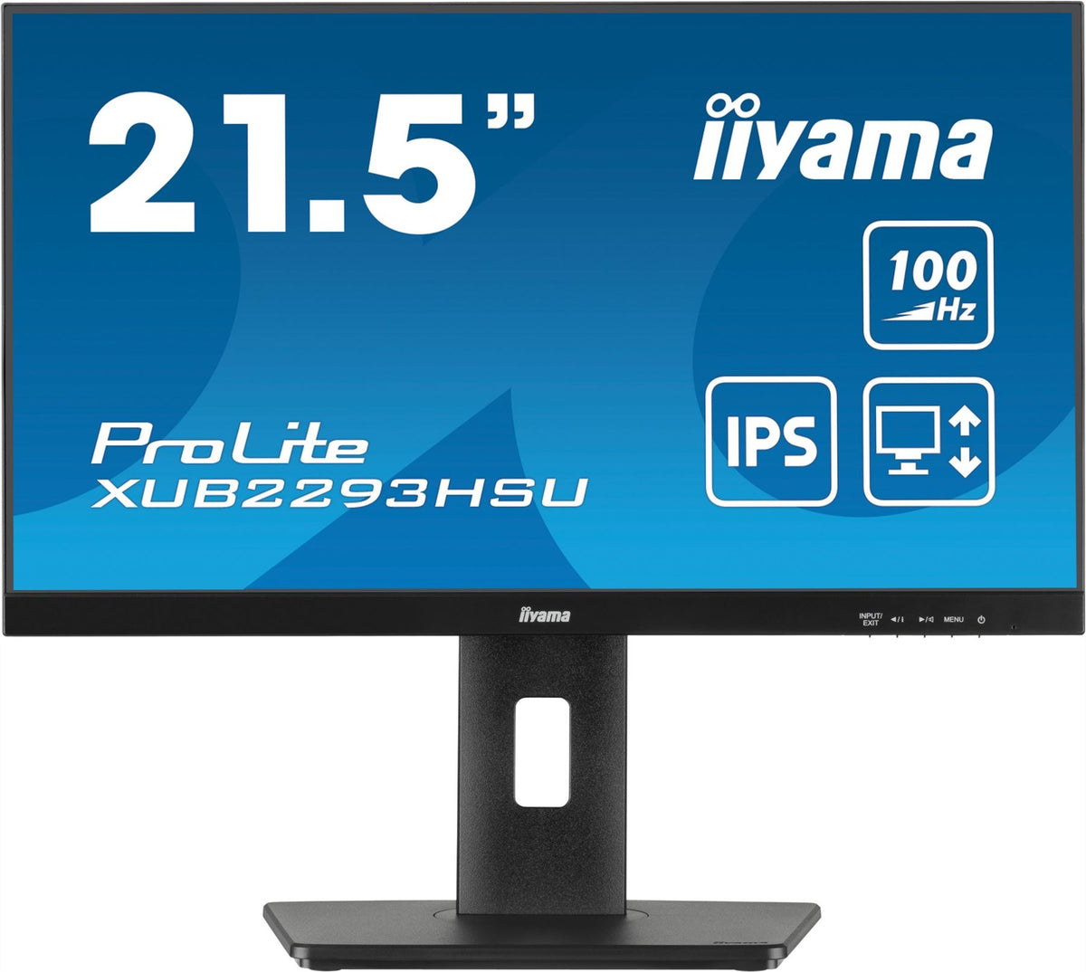 iiyama ProLite XUB2293HSU-B6 computer monitor 54.6 cm (21.5&quot;) 1920 x 1080 pixels Full HD LED Black