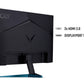 Acer Nitro VG270KL - 68.6 cm (27") - 3840 x 2160 pixels 4K UHD LCD Gaming Monitor