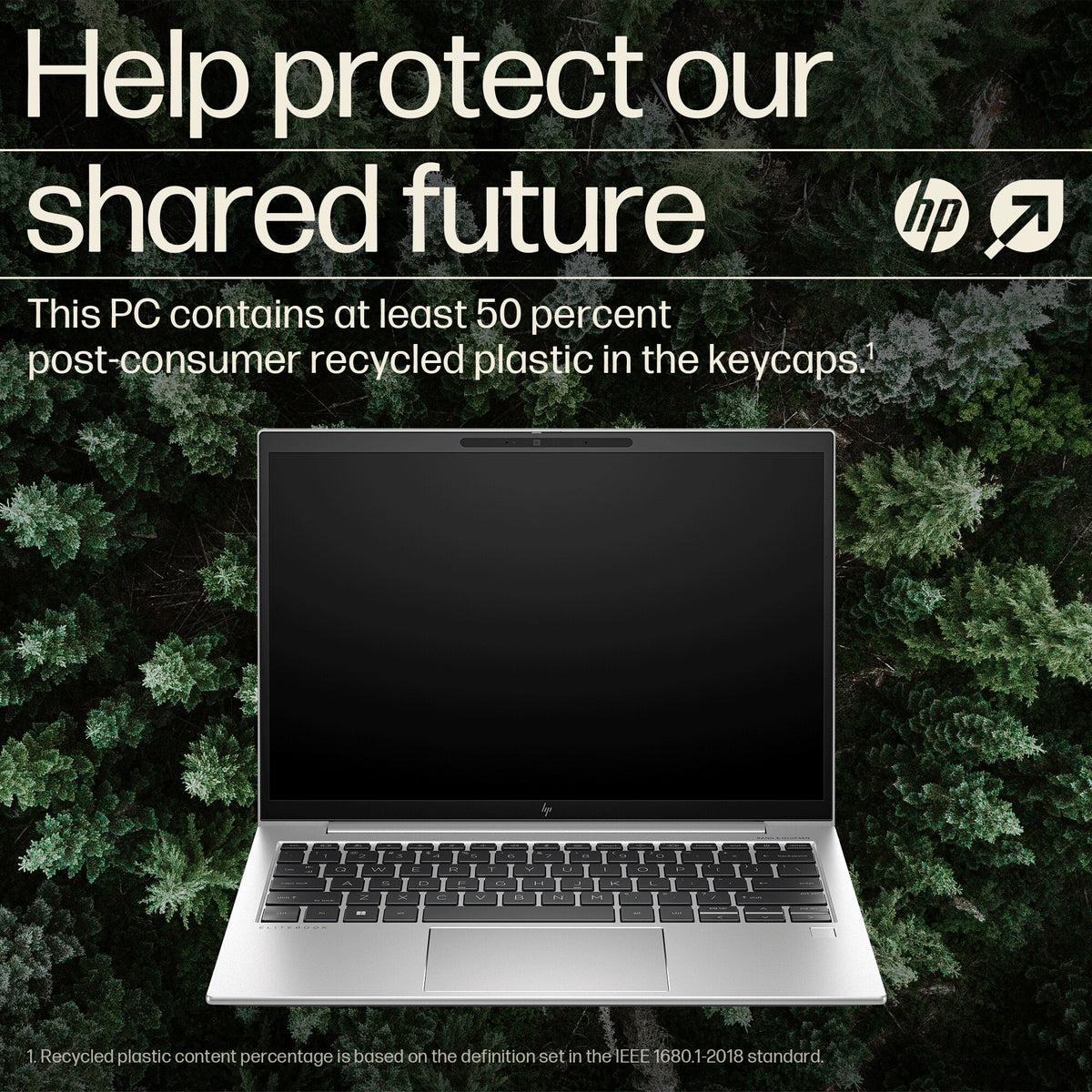 HP EliteBook 830 13 G10 Laptop - 33.8 cm (13.3") - Intel® Core™ i5-1335U - 16 GB LPDDR5-SDRAM - 512 GB SSD - Wi-Fi 6E - Windows 11 Pro - Silver