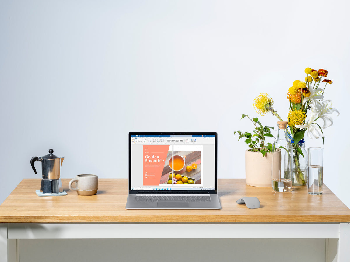 Microsoft Surface 4 Touchscreen Laptop - 38.1 cm (15&quot;) - Intel® Core™ i7-1185G7 - 8 GB LPDDR4x-SDRAM - 256 GB SSD - Wi-Fi 6 - Windows 11 Pro - Platinum
