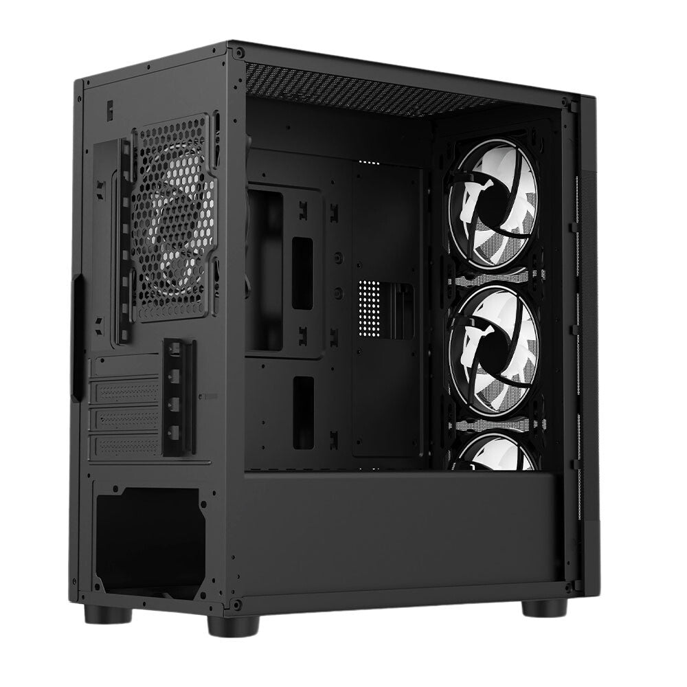 VIDA Zephyr - MicroATX Mid Tower Case in Black